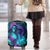 Flame Girl Skull Luggage Cover The Good Girl In Me Got Tired Of The Bullshit - Wonder Print Shop