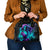 Flame Girl Skull Shoulder Handbag The Good Girl In Me Got Tired Of The Bullshit