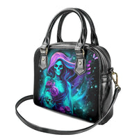 Flame Girl Skull Shoulder Handbag The Good Girl In Me Got Tired Of The Bullshit