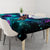 Flame Girl Skull Tablecloth The Good Girl In Me Got Tired Of The Bullshit - Wonder Print Shop