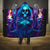 Witch Skull Hooded Blanket Wake Up Beasuty I't Time To Beast