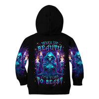 Witch Skull Kid Hoodie Wake Up Beasuty I't Time To Beast - Wonder Print Shop