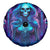 Witch Skull Spare Tire Cover Wake Up Beasuty I't Time To Beast - Wonder Print Shop