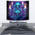 Witch Skull Tapestry Wake Up Beasuty I't Time To Beast - Wonder Print Shop