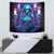 Witch Skull Tapestry Wake Up Beasuty I't Time To Beast - Wonder Print Shop