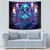Witch Skull Tapestry Wake Up Beasuty I't Time To Beast - Wonder Print Shop