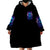 Witch Skull Wearable Blanket Hoodie Wake Up Beasuty I't Time To Beast - Wonder Print Shop