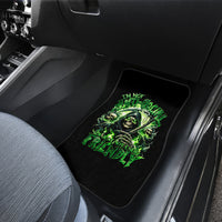 Flame Reaper Skull Car Mats I'm Not Anti Social I'm Just Not User Friendly - Wonder Print Shop