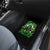 Flame Reaper Skull Car Mats I'm Not Anti Social I'm Just Not User Friendly - Wonder Print Shop