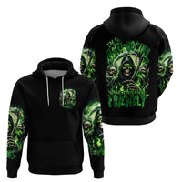 Flame Reaper Skull Hoodie I'm Not Anti Social I'm Just Not User Friendly - Wonder Print Shop