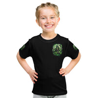 Flame Reaper Skull Kid T Shirt I'm Not Anti Social I'm Just Not User Friendly - Wonder Print Shop