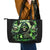 Flame Reaper Skull Leather Tote Bag I'm Not Anti Social I'm Just Not User Friendly - Wonder Print Shop
