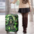 Flame Reaper Skull Luggage Cover I'm Not Anti Social I'm Just Not User Friendly - Wonder Print Shop