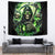 Flame Reaper Skull Tapestry I'm Not Anti Social I'm Just Not User Friendly - Wonder Print Shop