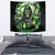 Flame Reaper Skull Tapestry I'm Not Anti Social I'm Just Not User Friendly - Wonder Print Shop