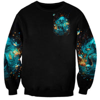 Witch Skull Sweatshirt She Whispered Back Iam The Storm - Wonder Print Shop