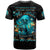 Witch Skull T Shirt She Whispered Back Iam The Storm - Wonder Print Shop