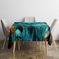 Witch Skull Tablecloth She Whispered Back Iam The Storm - Wonder Print Shop