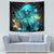 Witch Skull Tapestry She Whispered Back Iam The Storm - Wonder Print Shop