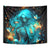 Witch Skull Tapestry She Whispered Back Iam The Storm - Wonder Print Shop