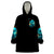 Witch Skull Wearable Blanket Hoodie She Whispered Back Iam The Storm - Wonder Print Shop