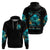 Witch Skull Zip Hoodie She Whispered Back Iam The Storm - Wonder Print Shop