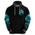 Witch Skull Zip Hoodie She Whispered Back Iam The Storm - Wonder Print Shop