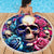 Rose Skull Beach Blanket Assuming I Was Like Most Girls Was Your First Mistake - Wonder Print Shop