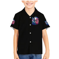 Rose Skull Family Matching Mermaid Dress and Hawaiian Shirt Assuming I Was Like Most Girls Was Your First Mistake - Wonder Print Shop