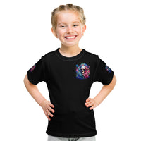 Rose Skull Kid T Shirt Assuming I Was Like Most Girls Was Your First Mistake - Wonder Print Shop