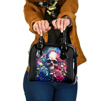Rose Skull Shoulder Handbag Assuming I Was Like Most Girls Was Your First Mistake