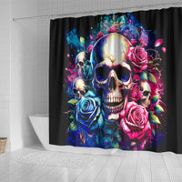Rose Skull Shower Curtain Assuming I Was Like Most Girls Was Your First Mistake