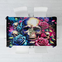 Rose Skull Tablecloth Assuming I Was Like Most Girls Was Your First Mistake - Wonder Print Shop