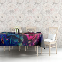 Rose Skull Tablecloth Assuming I Was Like Most Girls Was Your First Mistake - Wonder Print Shop