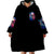 Rose Skull Wearable Blanket Hoodie Assuming I Was Like Most Girls Was Your First Mistake - Wonder Print Shop