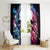 Rose Skull Window Curtain Assuming I Was Like Most Girls Was Your First Mistake - Wonder Print Shop