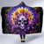 Sunflower Skull Hooded Blanket She Is Sunshine Mixed With A Little Hurricane