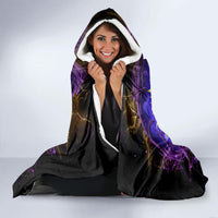 Sunflower Skull Hooded Blanket She Is Sunshine Mixed With A Little Hurricane