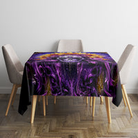 Sunflower Skull Tablecloth She Is Sunshine Mixed With A Little Hurricane - Wonder Print Shop