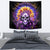 Sunflower Skull Tapestry She Is Sunshine Mixed With A Little Hurricane - Wonder Print Shop