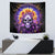 Sunflower Skull Tapestry She Is Sunshine Mixed With A Little Hurricane - Wonder Print Shop