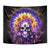 Sunflower Skull Tapestry She Is Sunshine Mixed With A Little Hurricane - Wonder Print Shop