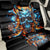 Flame Skull Back Car Seat Cover When I Was Born The Devil Said Ohh Shit Competition - Wonder Print Shop