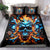 Flame Skull Bedding Set When I Was Born The Devil Said Ohh Shit Competition