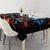 Flame Skull Tablecloth When I Was Born The Devil Said Ohh Shit Competition - Wonder Print Shop