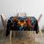 Flame Skull Tablecloth When I Was Born The Devil Said Ohh Shit Competition - Wonder Print Shop