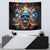 Flame Skull Tapestry When I Was Born The Devil Said Ohh Shit Competition - Wonder Print Shop