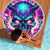 Thunder Skull Beach Blanket Love Me Like My Demons Do - Wonder Print Shop