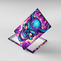 Thunder Skull Canvas Wall Art Love Me Like My Demons Do - Wonder Print Shop