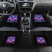 Thunder Skull Car Mats Love Me Like My Demons Do - Wonder Print Shop